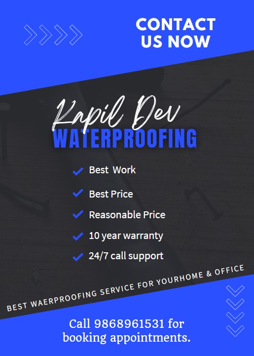 kapil dev offer you on waterproofing services